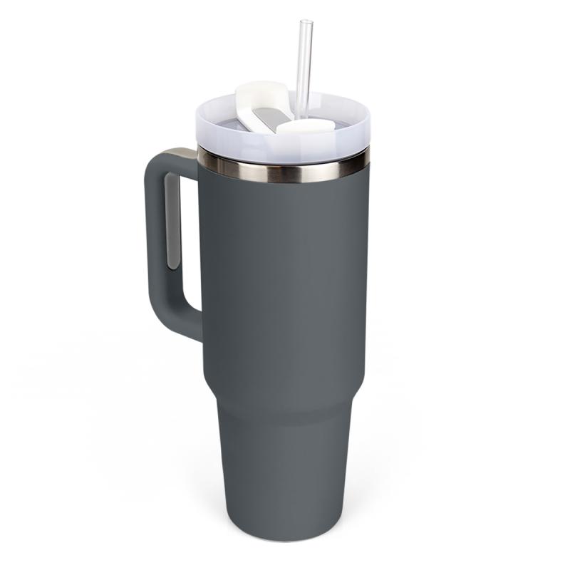 Image of Titan Insulated Steel 1.1L Tumbler Dark Grey