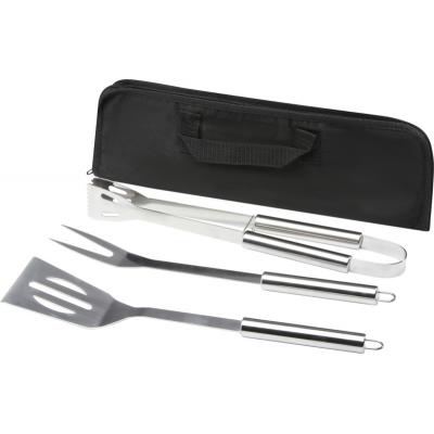 Image of Barcabo BBQ 3-piece set - Silver