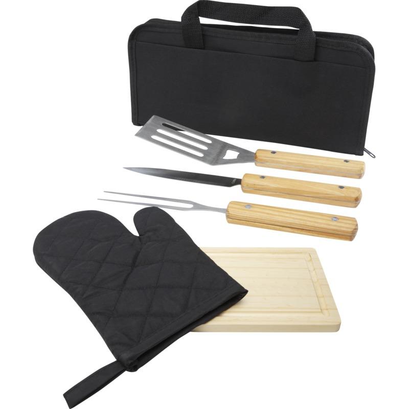 Image of Gratar 5-piece BBQ set - Natural