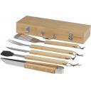 Image of Churras 5-piece BBQ set - Natural