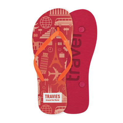 Image of Bespoke Flip Flops Triple Layer