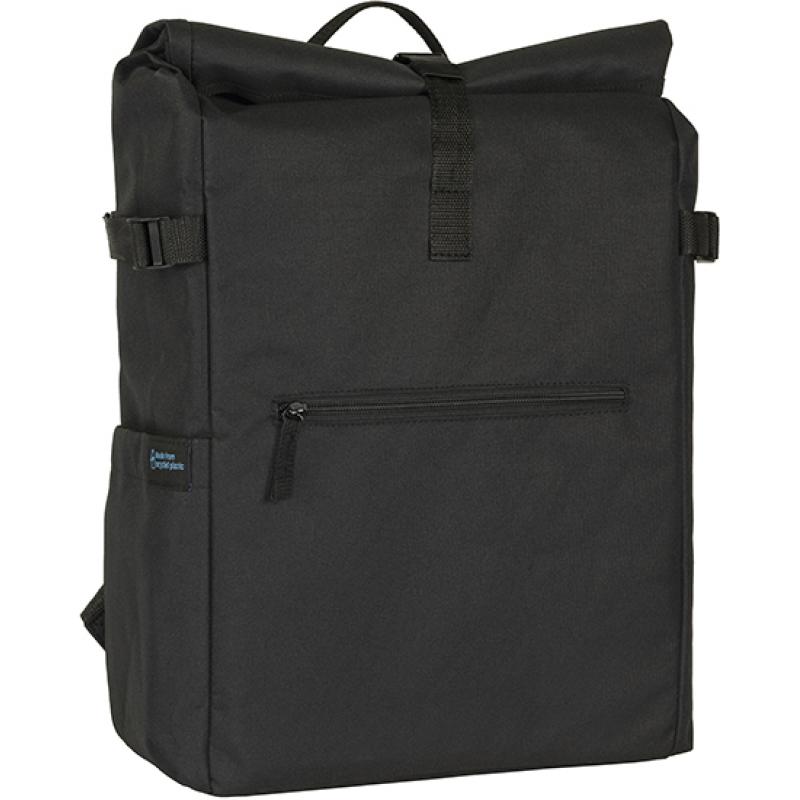 Image of Sevenoaks Roll Top Recycled Laptop Backpack