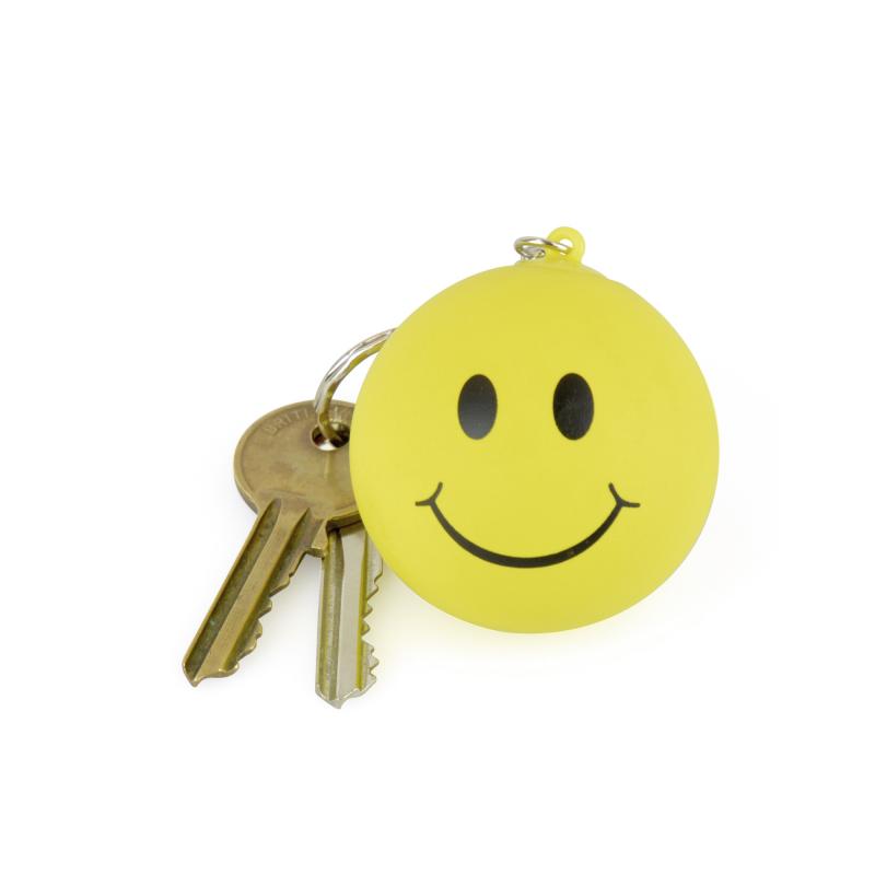 Image of Smiley Face Stress Keyring