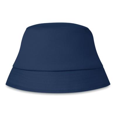 Image of Navy Blue Bucket Hat Cotton