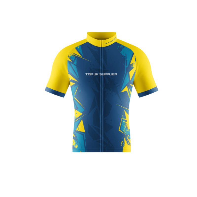 Image of Full Zip Cycling Jersey Low Minimum Order