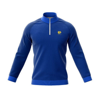 Image of Quarter zip Long Sleeve Cycling Jersey Low Minimum Order