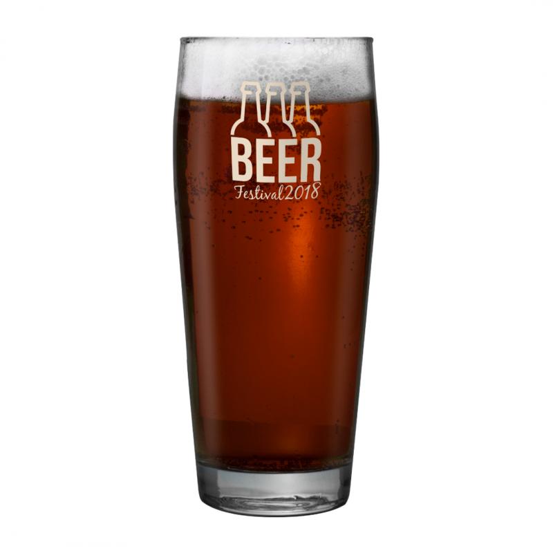 Image of Willi Becher Pint Glass