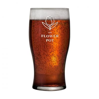 Image of Tulip Pint Glass with CE Mark