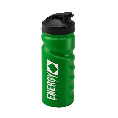 Image of Finger Grip Sports Bottle 500ml Green