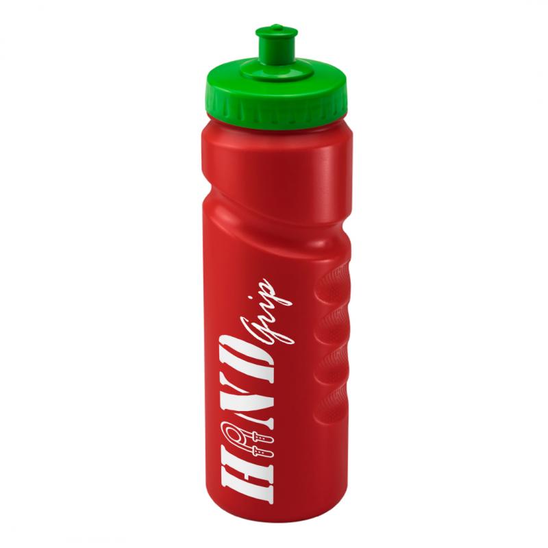 Image of Finger Grip 750ml Sports Bottle Red