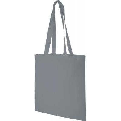 Image of Grey Cotton Tote Bag