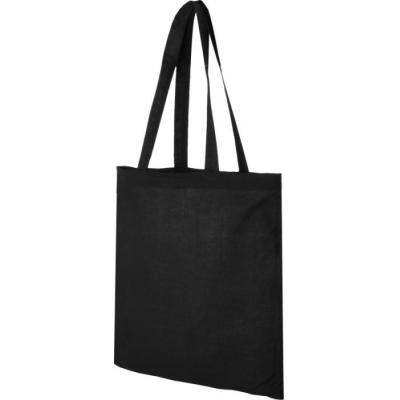 Image of Black Cotton Tote Bag