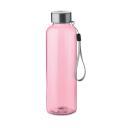 Image of Utah RPET Recycled Water Bottle 500ml Transparent Pink