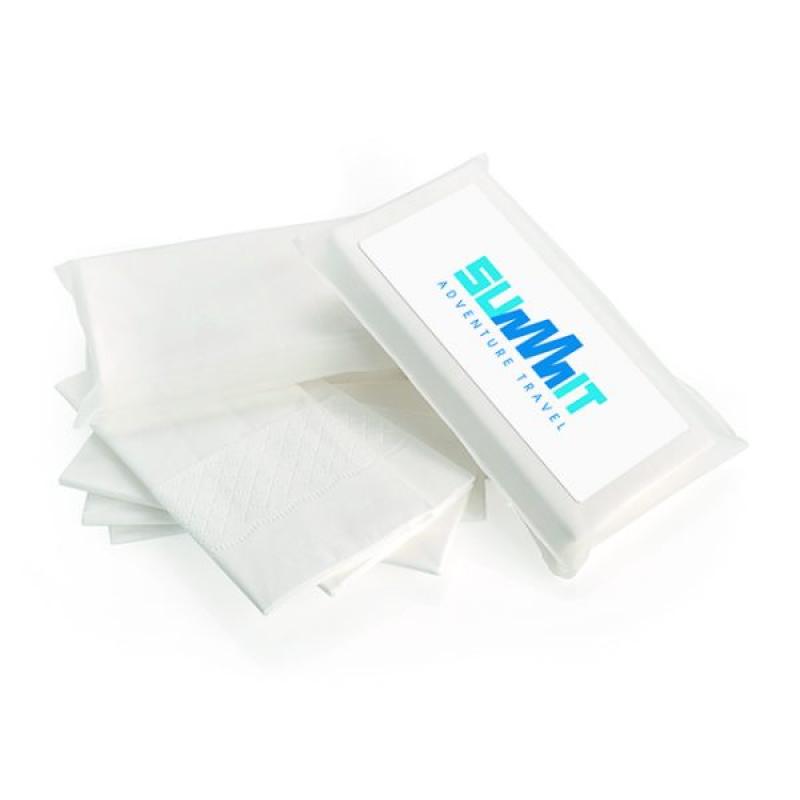 Image of Tissues in a Biodegradable Pack 5 White 3-Ply 