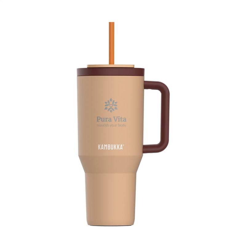 Image of Kambukka® Rio 950 ml Insulated Tumbler Almond Dream