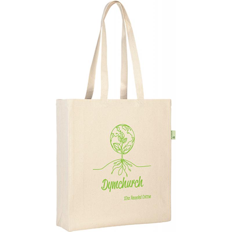 Image of Dymchurch Recycled 10oz Cotton Shopper Tote