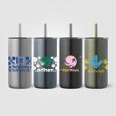 Image of Borealis Recycled Stainless Steel Straw Tumbler 475 ml