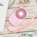 Image of Handheld Rechargeable Fan Pink