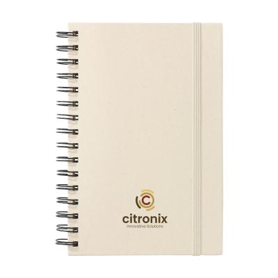 Image of Sugarcane Bagasse Spiral Paper Notebook A5