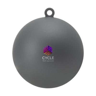 Image of Christmas Bauble 7 cm Recycled PP Silver