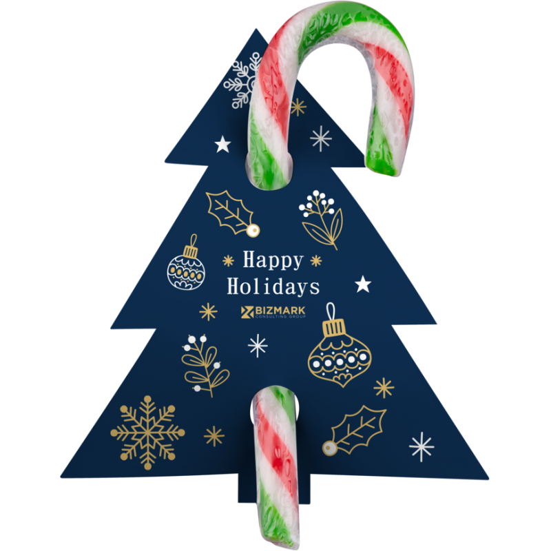 Image of Candy Cane with Backing Card 