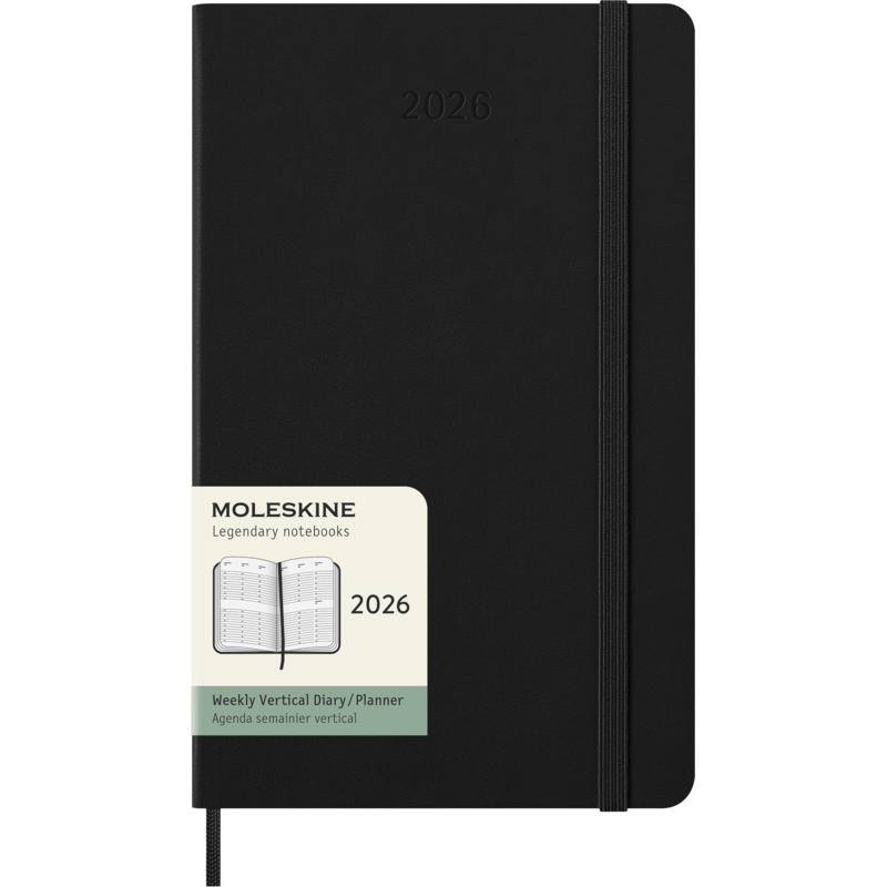 Image of Moleskine 2026 Diary 12 Month Daily L Hard Cover 