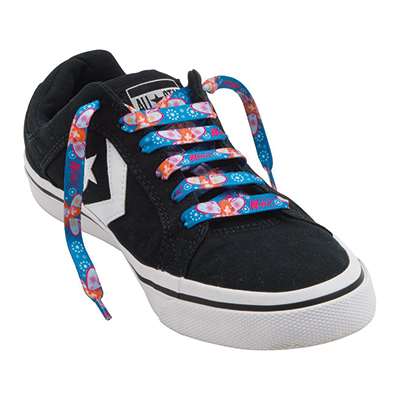 Image of Flat Polyester Shoelaces (Screen Print)