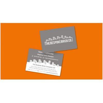 Image of Business Cards Silk Printed Double Sided 450gsm 85mm x 55mm