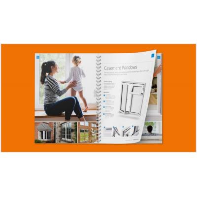 Image of Printed Wiro Bound Booklets 148mm x 148mm