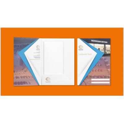 Image of A5 Presentation Folder Interlocking 0mm Capacity