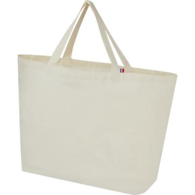 Image of Cannes 200 g/m2 Recycled Shopper Tote Bag 10L